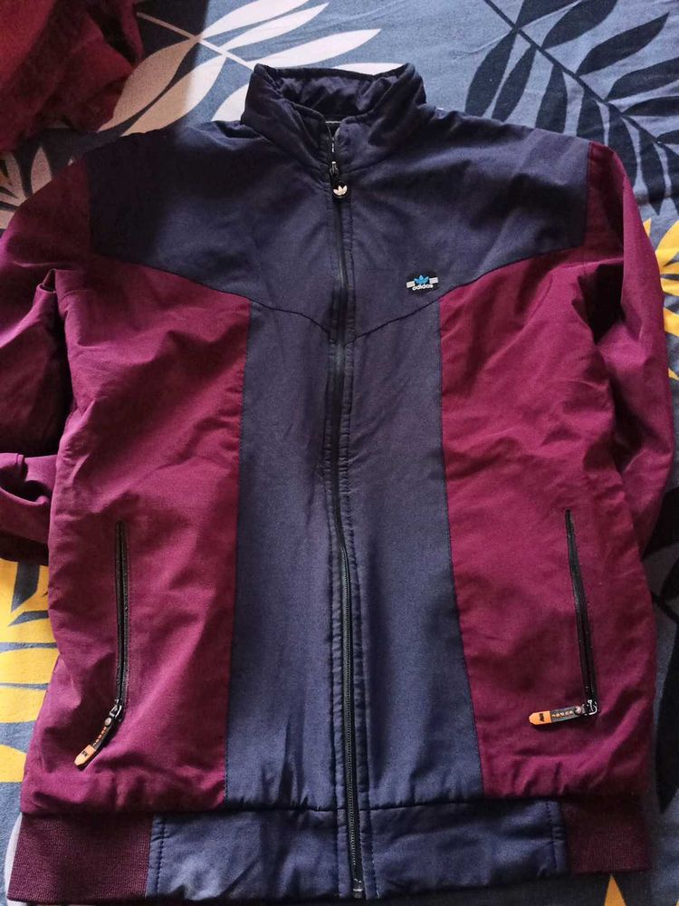 Stylish Two-Tone Track Jacket