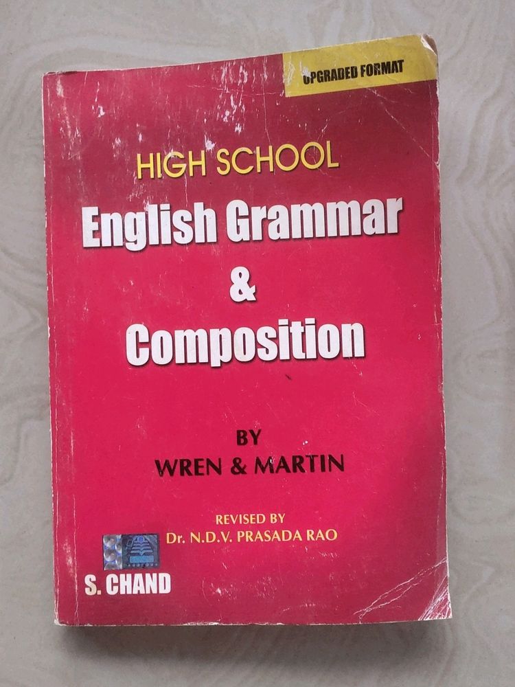 High School English Grammar And Composition By Wren And Martin