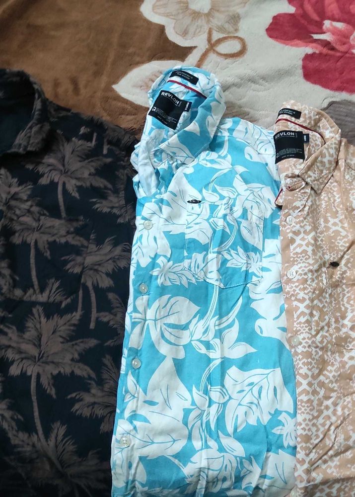 Half sleeve pack of - 3 shirts