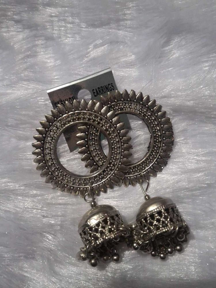Statement Jhumka Earrings