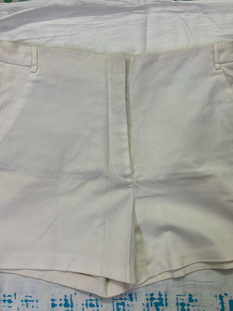 White Shorts