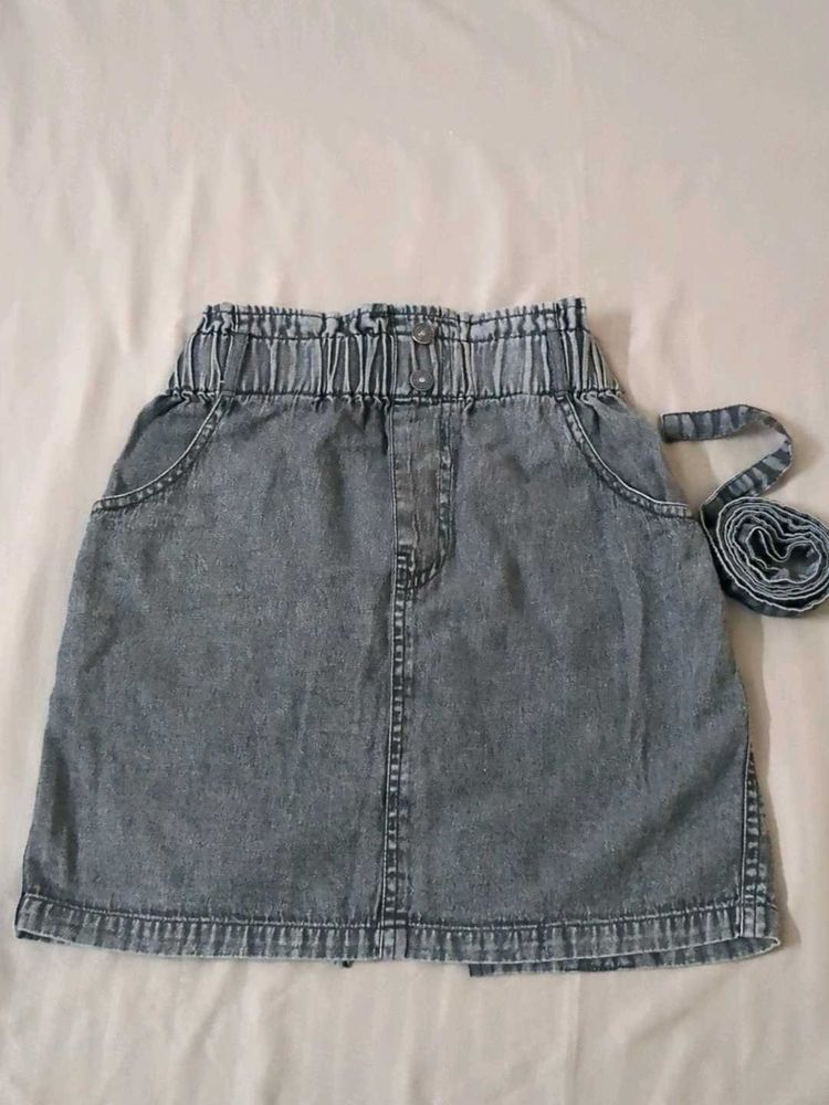 Denim Skirt