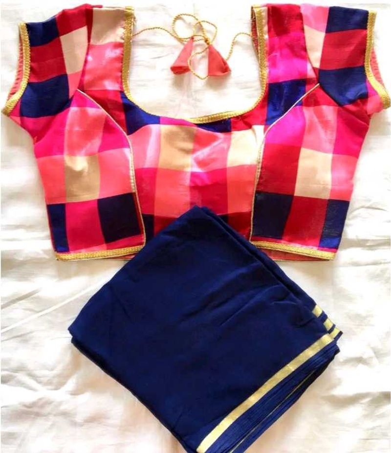 Pinterest Stylish Saree And Blouse