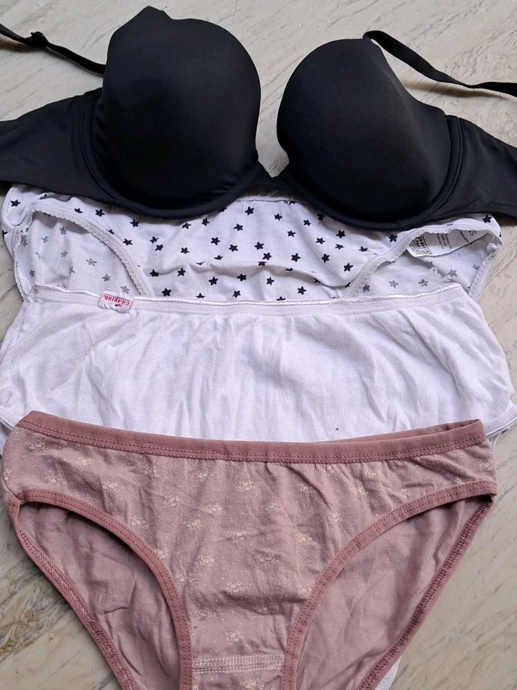 Calvin  Klein  Bra n panty  combo  four