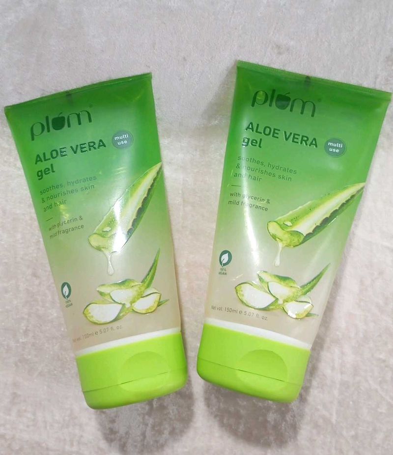 Plum Aloe Vera Gel (Set of 2)