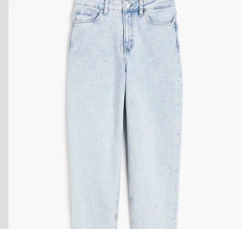 h&amp;m mom jeans