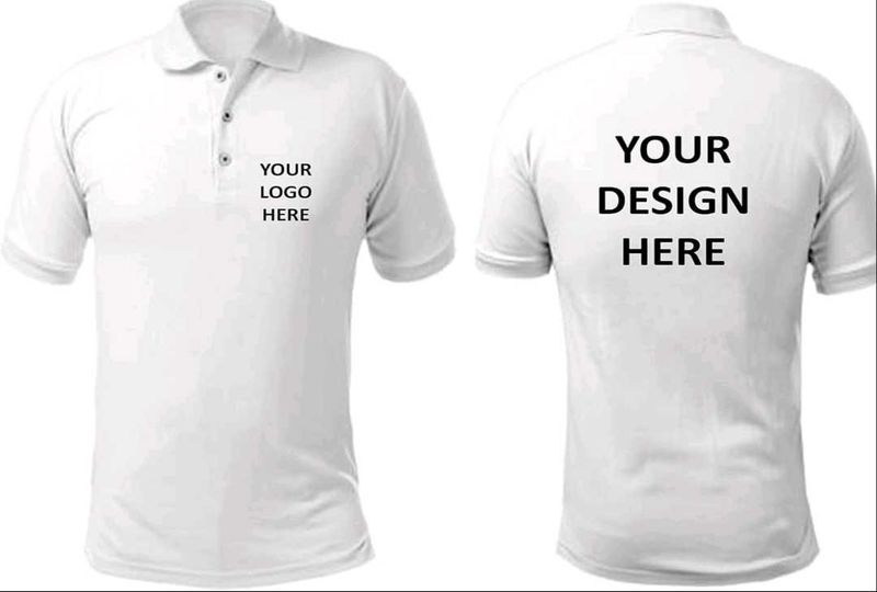 Custom Printed Polo Tshirt 👕
