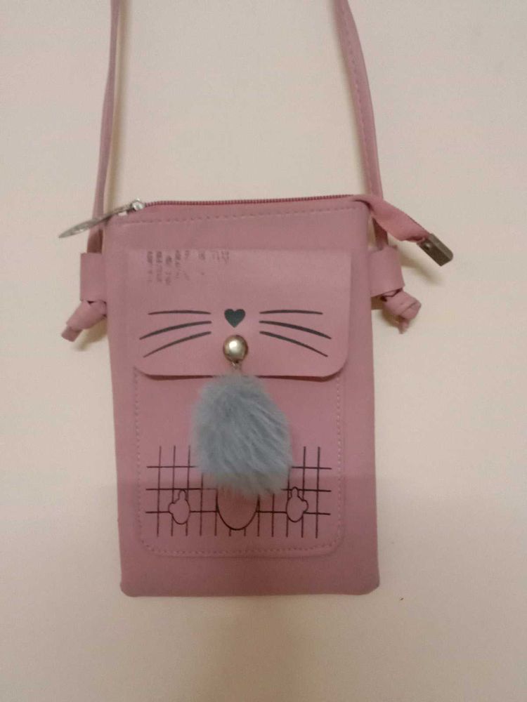 Cute Pink Sling Bag
