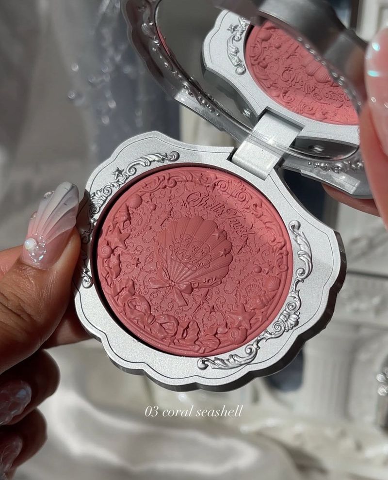 Flower knows Coral Seashell Blush