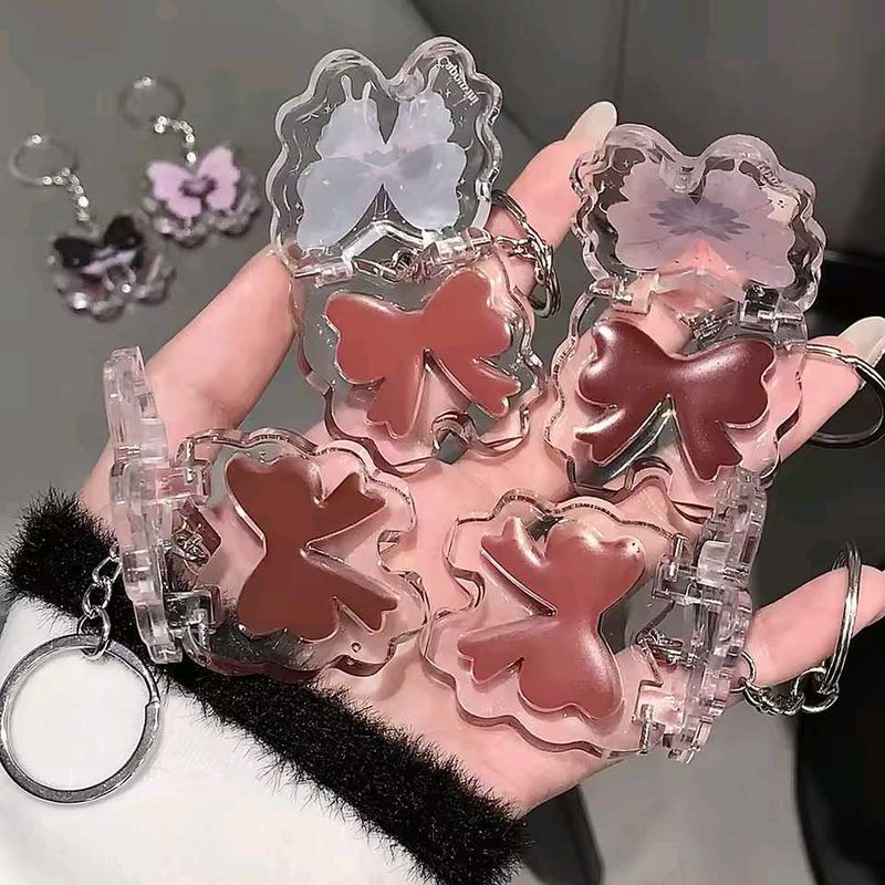Cappuvini Butterfly Keychain Lipglosses