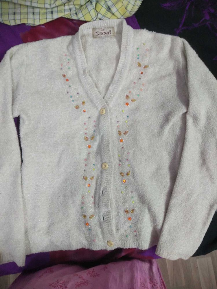 Beaded sweater