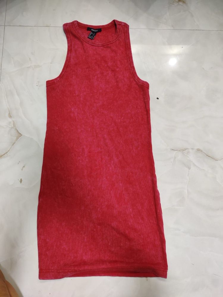 Forever 21 Red Bodycon Dress