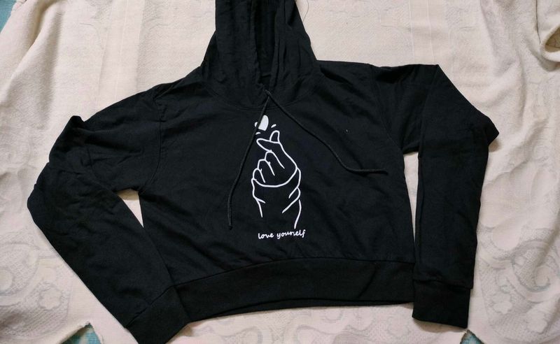 Black 'Love Yourself' Hoodie