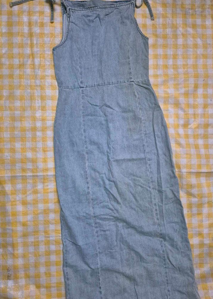 Retro Denim Dress