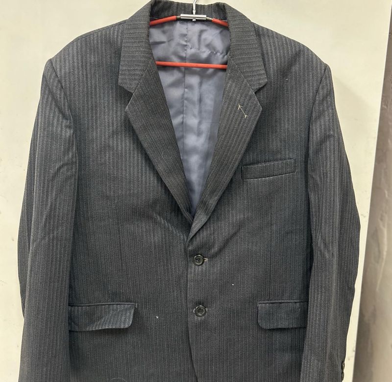 stripe blazer