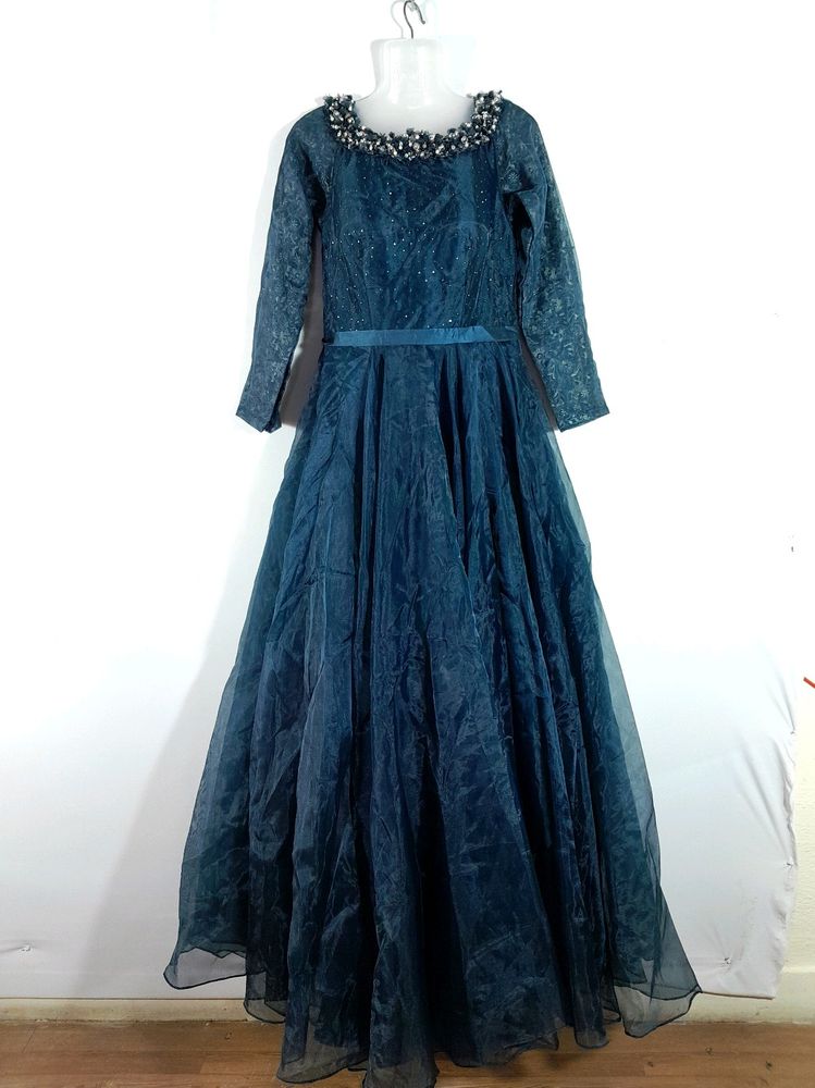 Charcoal Black Partywear Gown (Women&#39;s)