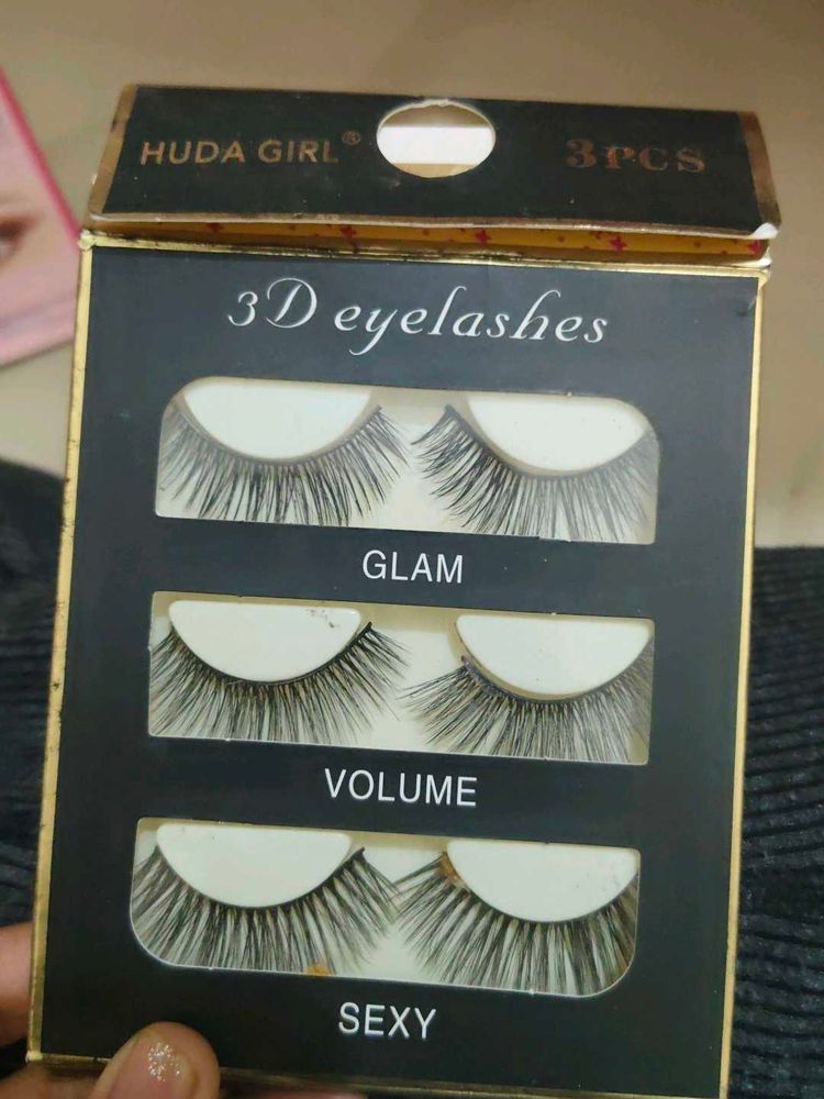 Huda Girl 3D Eyelashes - Glam, Volume, Sexy