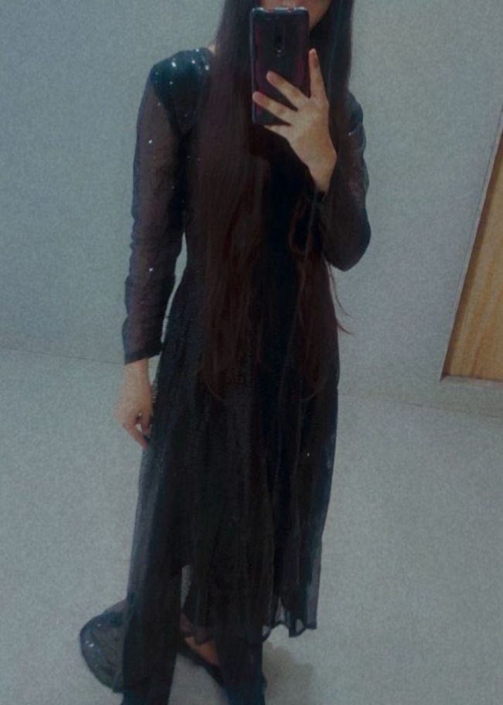 Black Gawn Party Wear