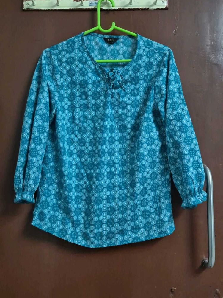Sea Green Top
