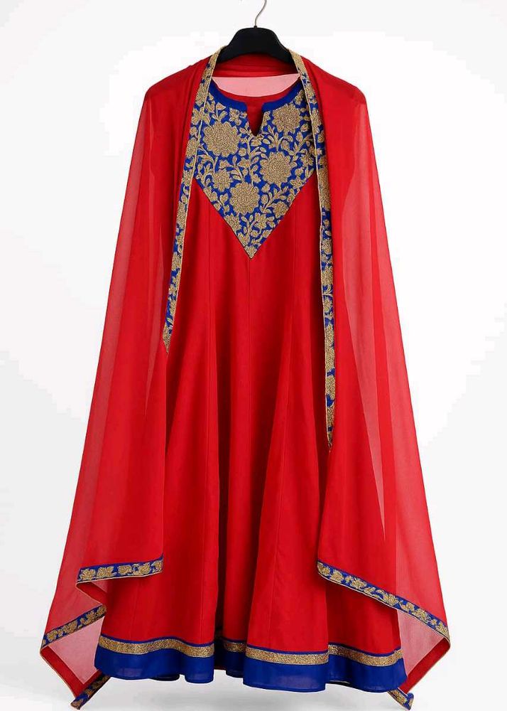 Anarkali Kurta Dupatta Lengi