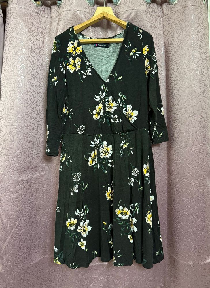 Floral Print Mini Dress