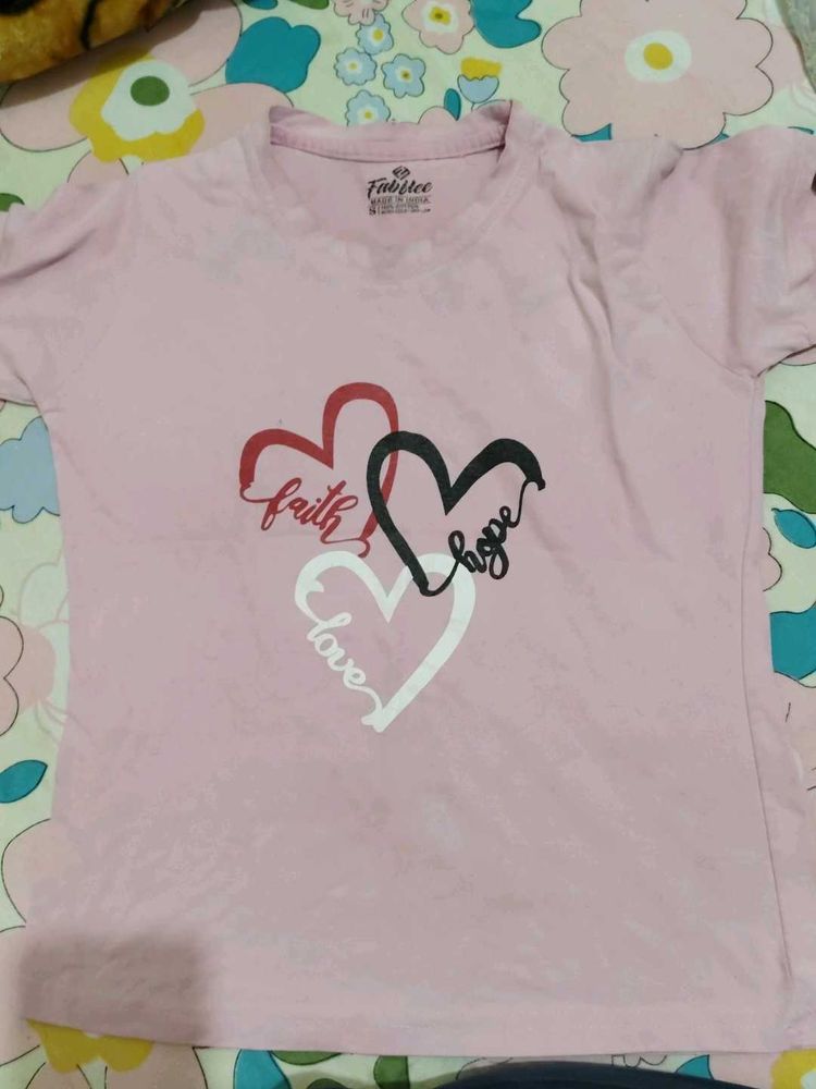 Cute Pink tishirt for girls