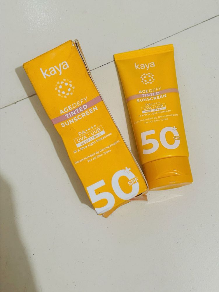 KAYA AGEDEFY  TINTED SUNSCREEN