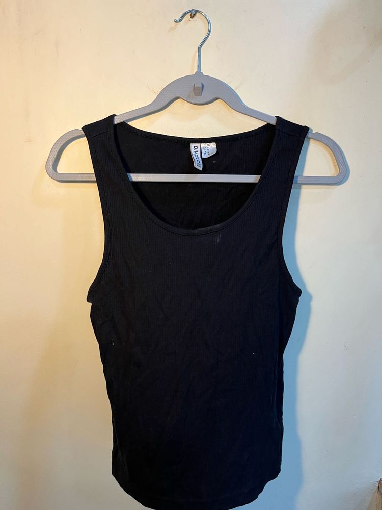 H&amp;M Black Tank Top