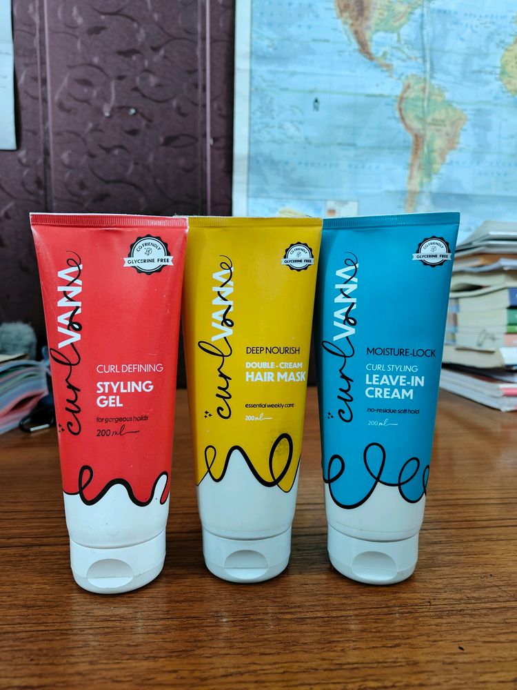 CurlVana Curly Hair Styling Kit