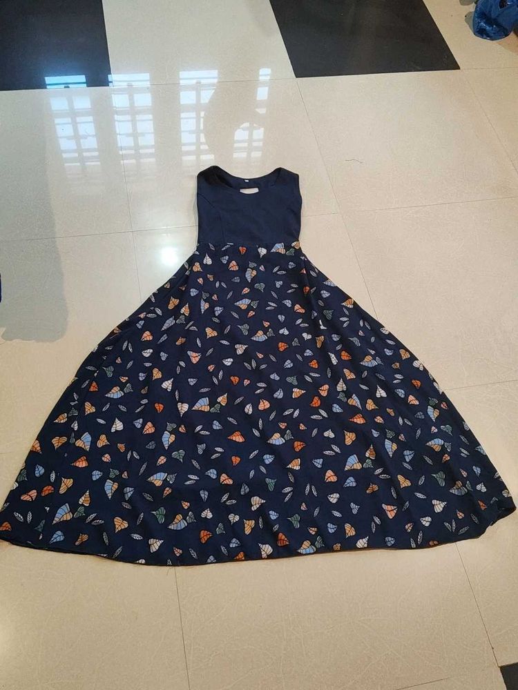 Floral Print Fit &amp; Flare Dress