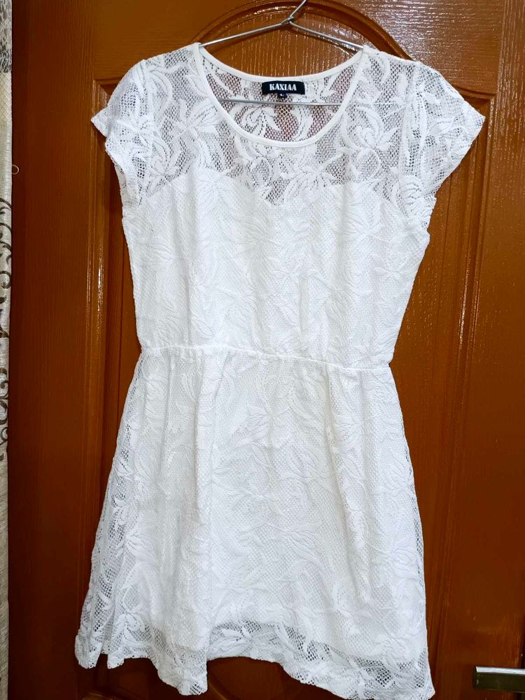 White Lace Dress