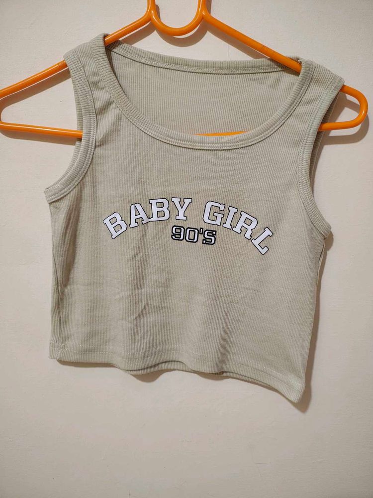 Cute &#39;90s Baby Girl Tank Top