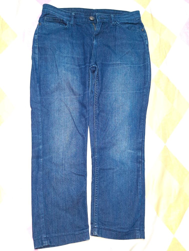 Jealous 21 Women&#39;s Dark Blue Mid-Rise Jeans Size 30