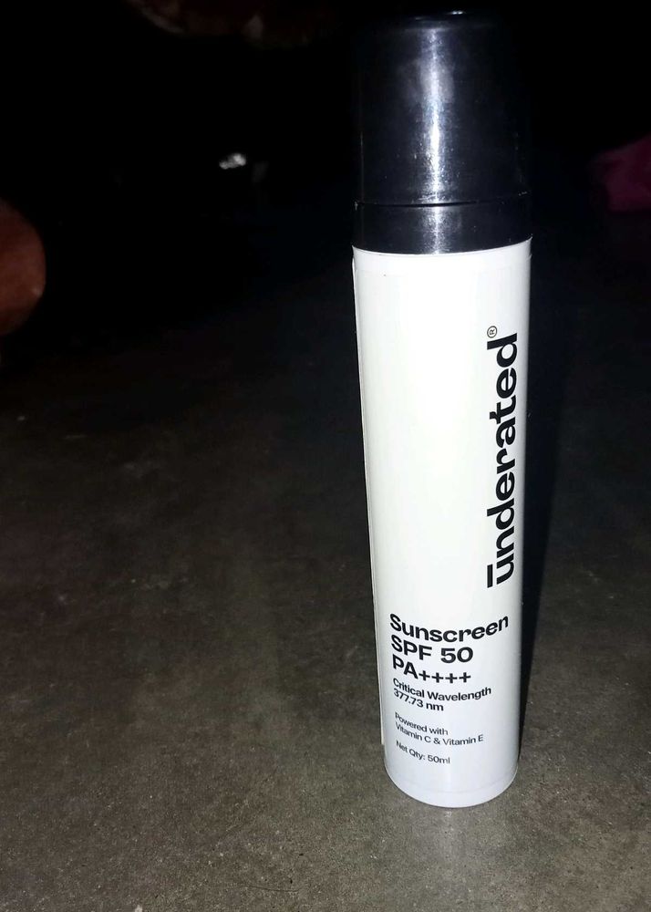 Underated Sunscreen