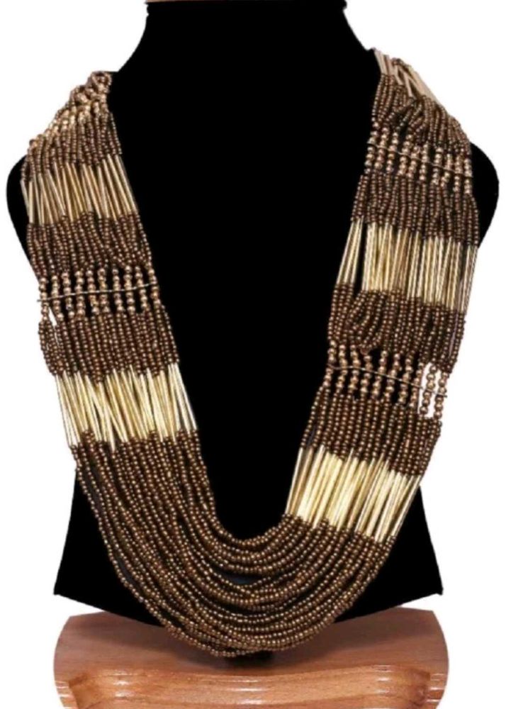 Golden Beeds Necklace..ll