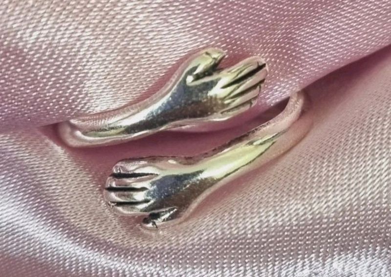 Silver Hug Ring