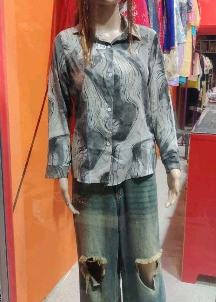 Patterned Blouse