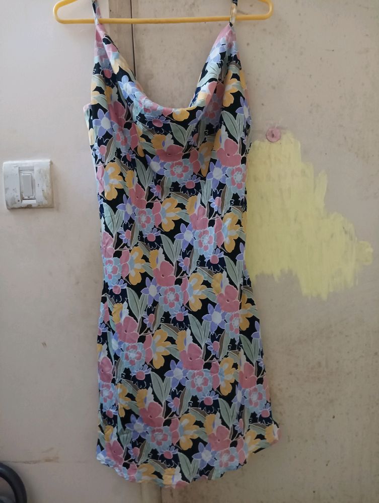 Printed Crowl Dress