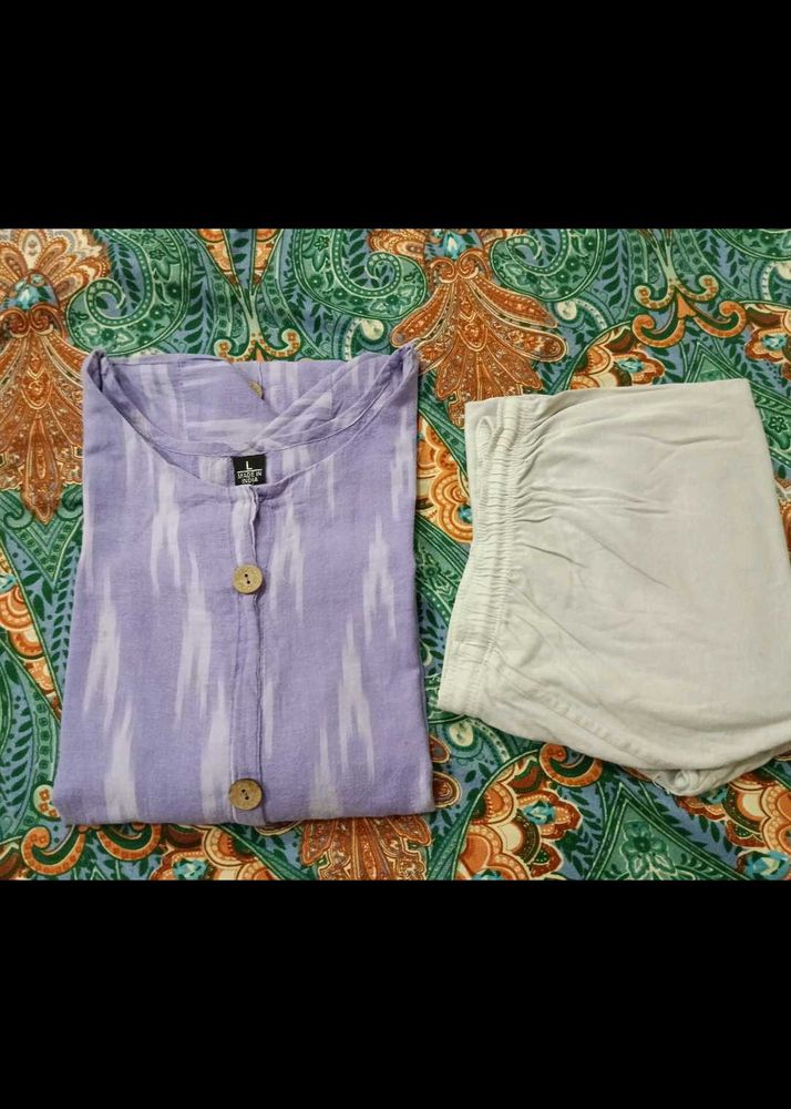 Pure Cotton Kurta Set