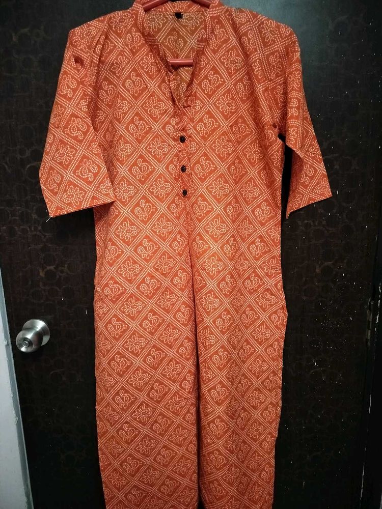 Women Pure Cotton Kurti