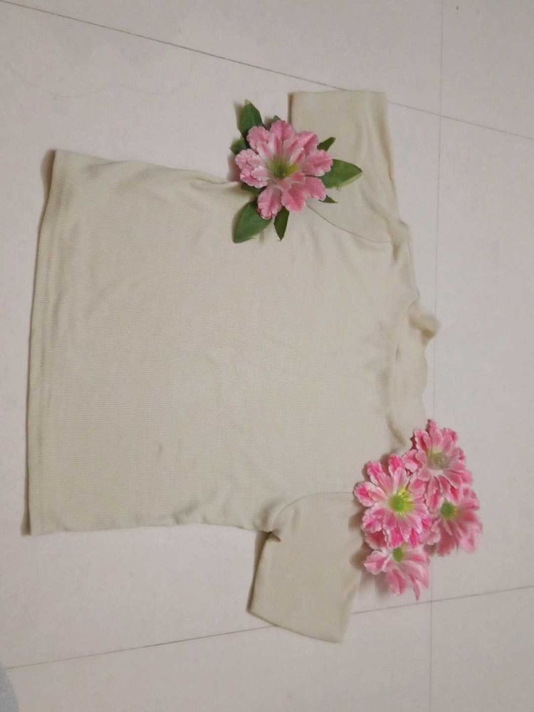 Beige Women&#39;s Top