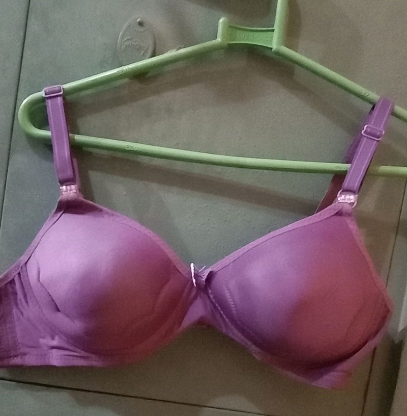 Purple Unsed Bra || Totally New + Free Gift