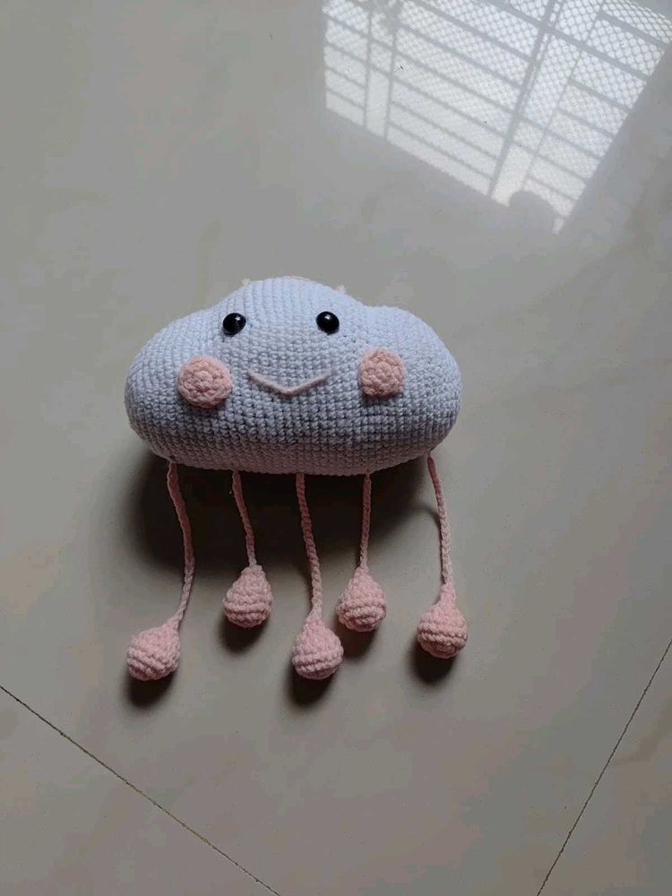 Crochet Smily Cloud