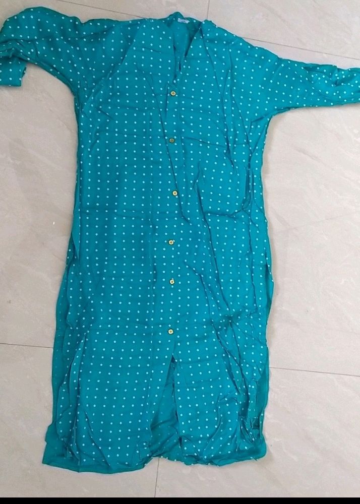 Blue Kurti
