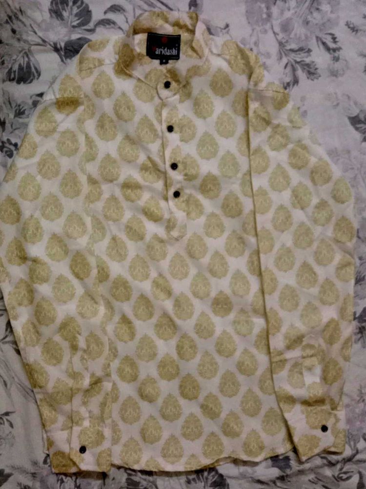 Men's Printed Kurta Shirt