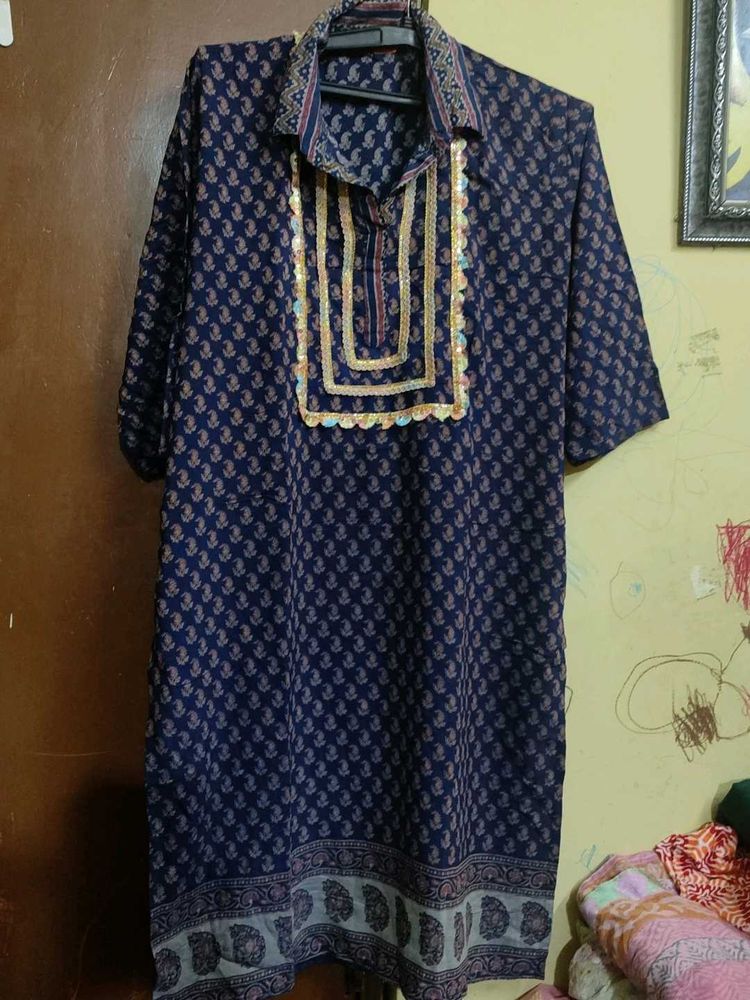 Paisley Print afghani set