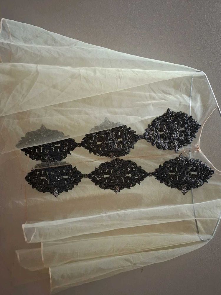 Vintage Baroque Lace Top