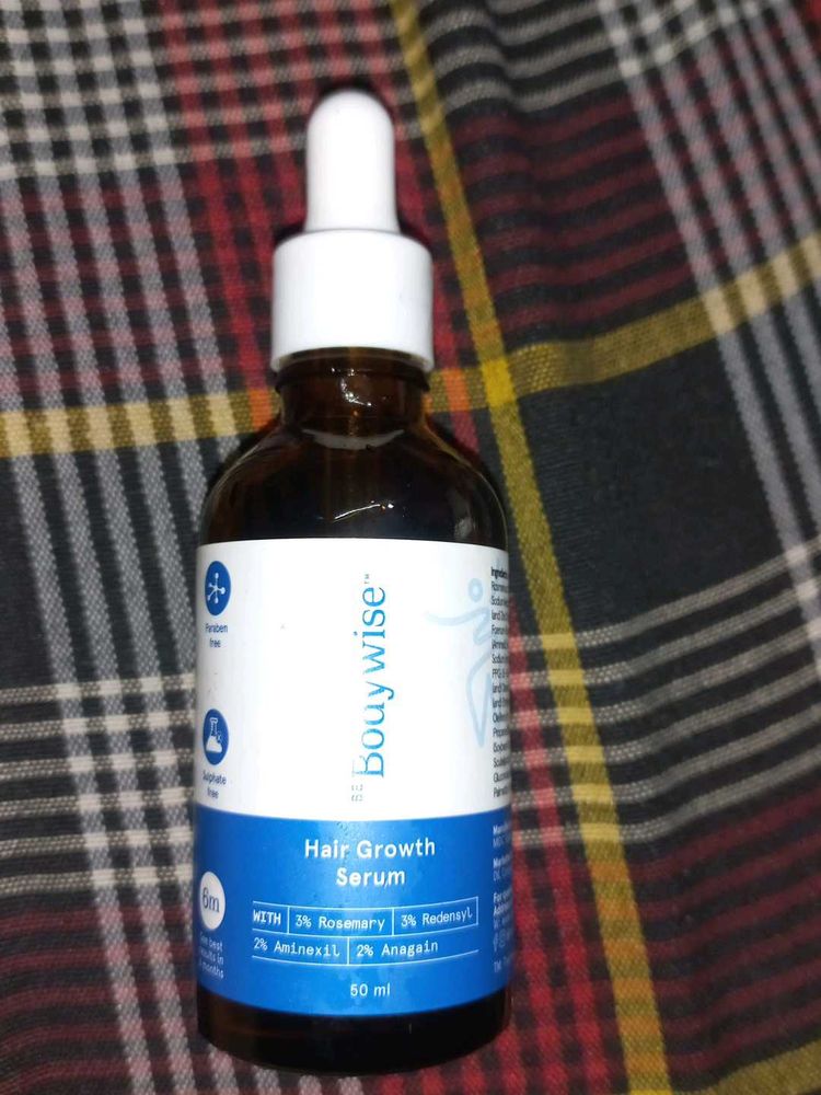 Empty Serum Bottle
