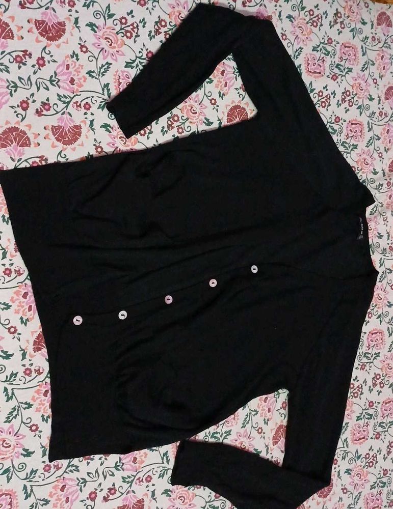 Black Long Sleeve cardigan
