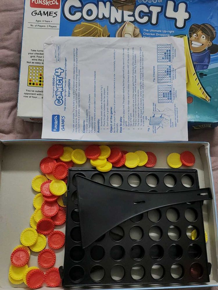 Connect 4 Game For 6 Years And Up